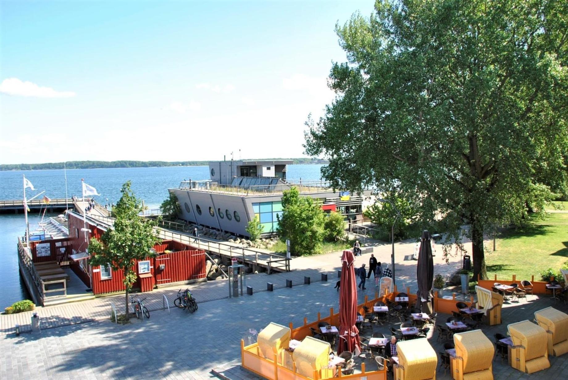 Apartment 15 "Sturmmoewe", Blickrichtung Strand Offenes Meer Eckernförde Exterior foto
